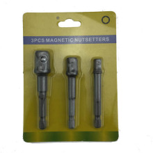 Juego adaptador de 1/4 Shank 3 PCS Socket Bit